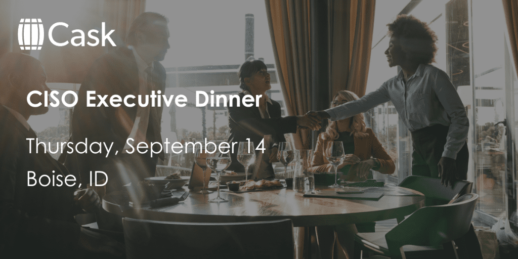 CISO Executive Dinner - Boise - 0923 website