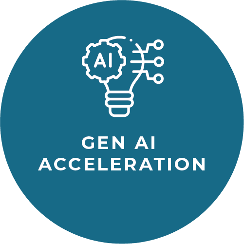 Logotipo de Gen AI Acceleration