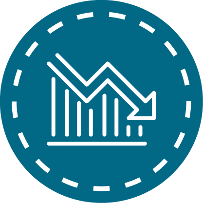 reduction in generic requests icon